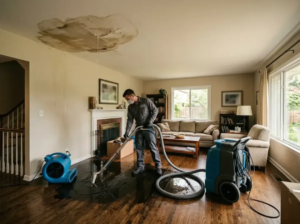 attic-pipe-burst-ceiling-drip-008 — frequently asked questions, Water Damage Restoration & Carpet Care in Barnhart, MO